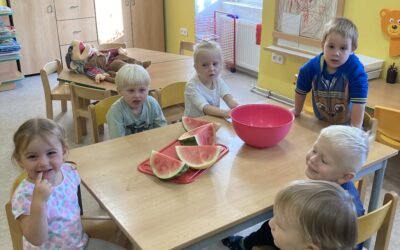 Ochutnávka ovoce v zelené třídě